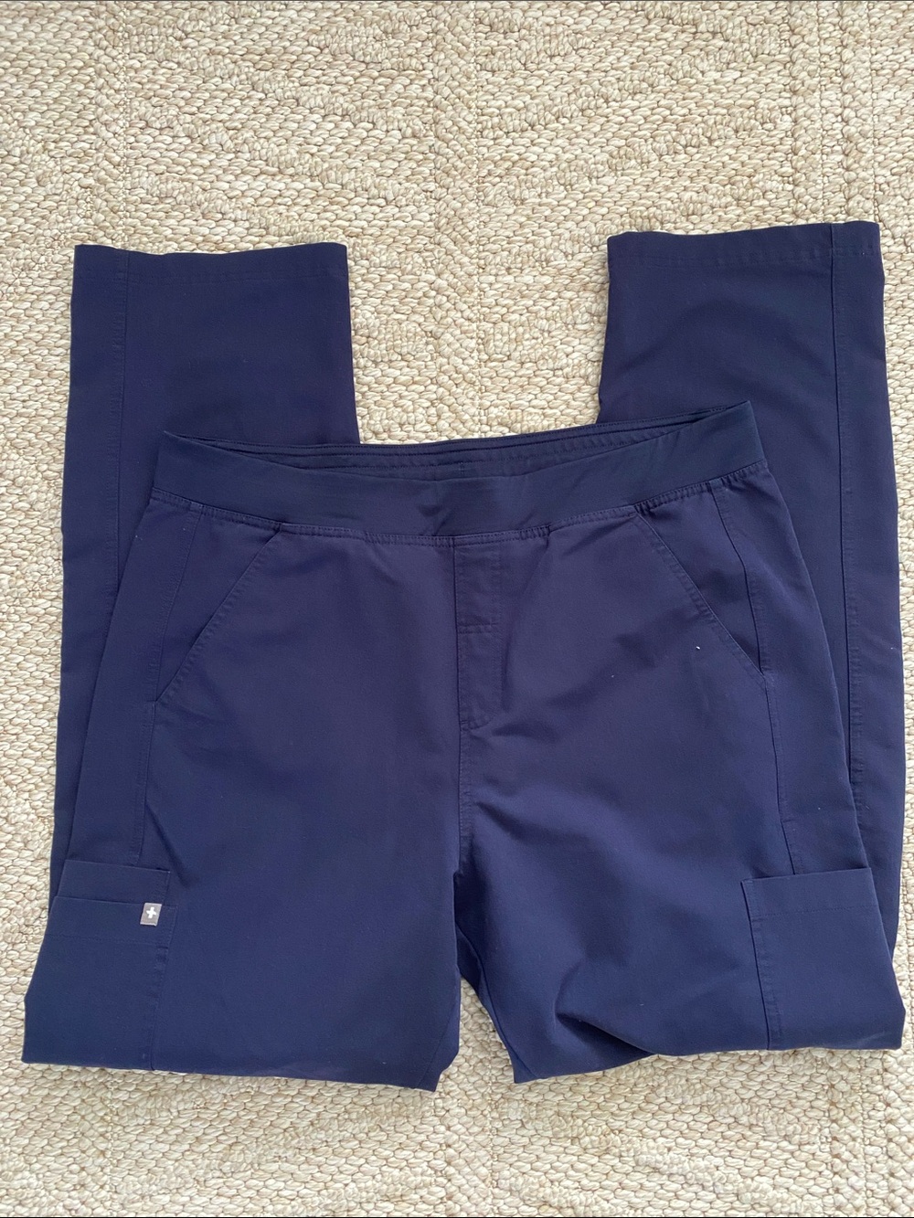 Figs Navy Stretch Cargo Scrub Pants size XL